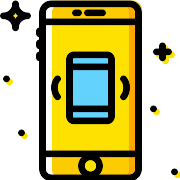 Smartphone Phone Call PNG Icon