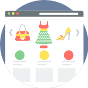 Online Shop Website PNG Icon
