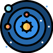Solar System Orbit PNG Icon