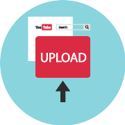Upload Youtube PNG Icon