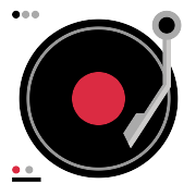 Record Player Vinyl PNG Icon