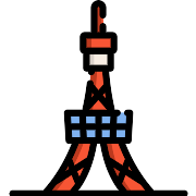 Tokyo Tower Japan PNG Icon