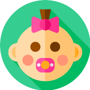 Baby Girl PNG Icon