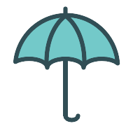 Rain Umbrella PNG Icon
