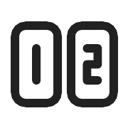 Number Row PNG Icon