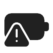 Battery Warning PNG Icon