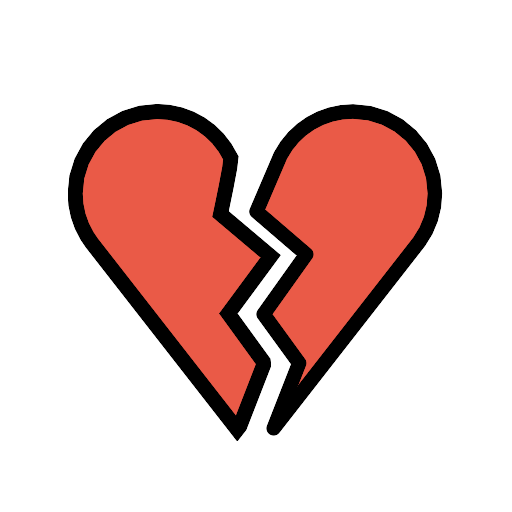 Broken Heart Vector SVG Icon - PNG Repo Free PNG Icons