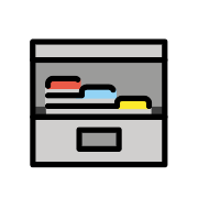 Card File Box PNG Icon
