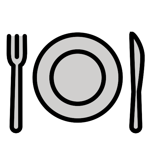 Fork And Knife With Plate Vector SVG Icon - PNG Repo Free PNG Icons