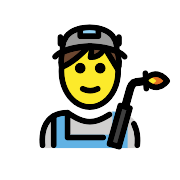 Man Factory Worker PNG Icon