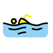 Man Swimming PNG Icon