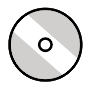 Optical Disk PNG Icon