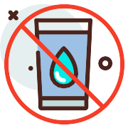 No Water PNG Icon