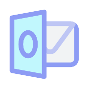 Outlook Email Envelope Letter PNG Icon