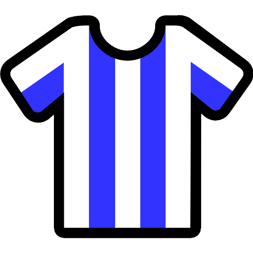 Stripes White Blue Football Shirt Vector Svg Icon Png Repo Free Png Icons