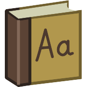 Book Dictionary PNG Icon