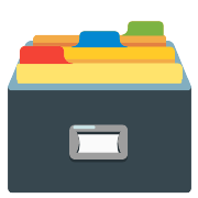 Card File Box PNG Icon