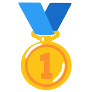 1st Place Medal PNG Icon