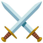 Crossed Swords PNG Icon
