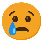 Crying Face PNG Icon
