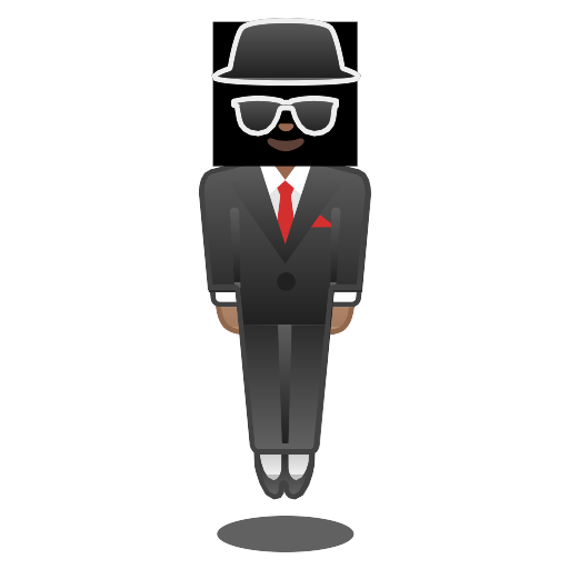 Man In Business Suit Levitating Medium Skin Tone Vector Svg Icon Png