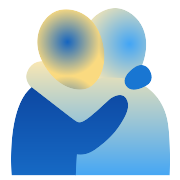 People Hugging PNG Icon