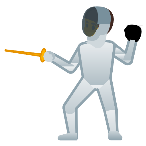 Person Fencing Vector SVG Icon - PNG Repo Free PNG Icons