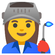 Woman Factory Worker PNG Icon