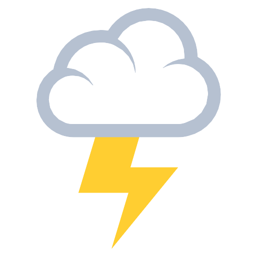 Cloud With Lightning Vector SVG Icon - PNG Repo Free PNG Icons