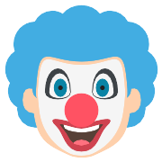 Clown Face PNG Icon