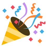 Party Popper PNG Icon