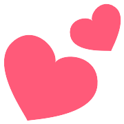 Two Hearts PNG Icon