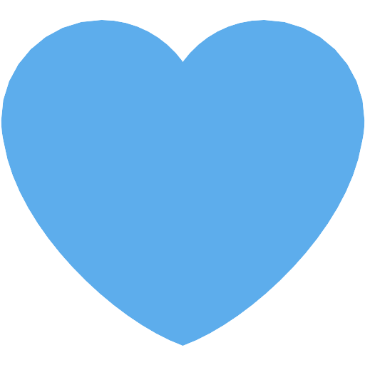 Blue Heart Vector SVG Icon - PNG Repo Free PNG Icons