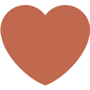 Brown Heart PNG Icon