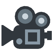 Movie Camera PNG Icon