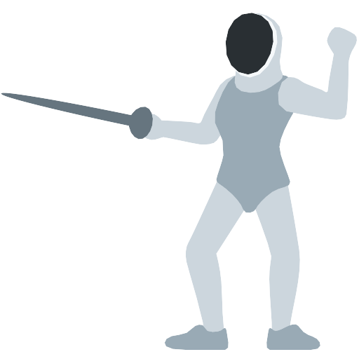 Person Fencing Vector SVG Icon - PNG Repo Free PNG Icons