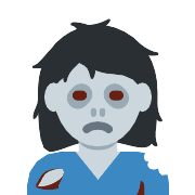 Woman Zombie PNG Icon