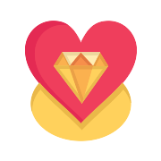 Day Diamond Heart Vector SVG Icon - PNG Repo Free PNG Icons