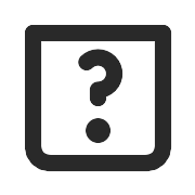 Question Mark Square PNG Icon
