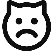 Emoji Cat Sad PNG Icon