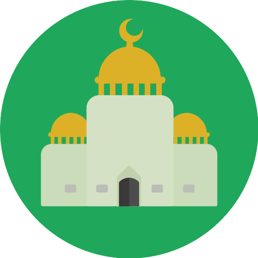 The Classic Green Orange Mosque