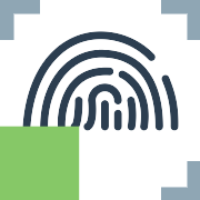 Fingerprint Scan PNG Icon