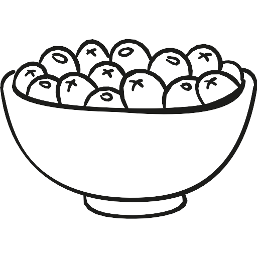 Bowl Of Olives Vector SVG Icon - PNG Repo Free PNG Icons