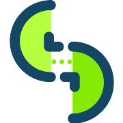 Split Circle PNG Icon